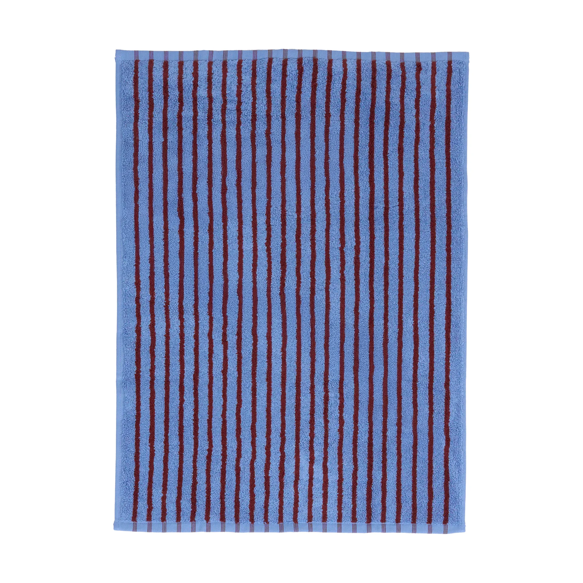 Drift badmat 50x70cm, Blauw-rood Scandi Living
