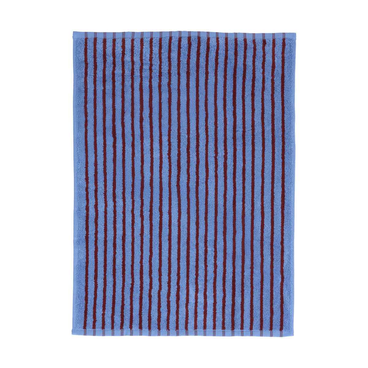 Scandi Living Drift badmat 50x70cm Blauw-rood | Scandinavisch Interieur | Badmatten | Blauw