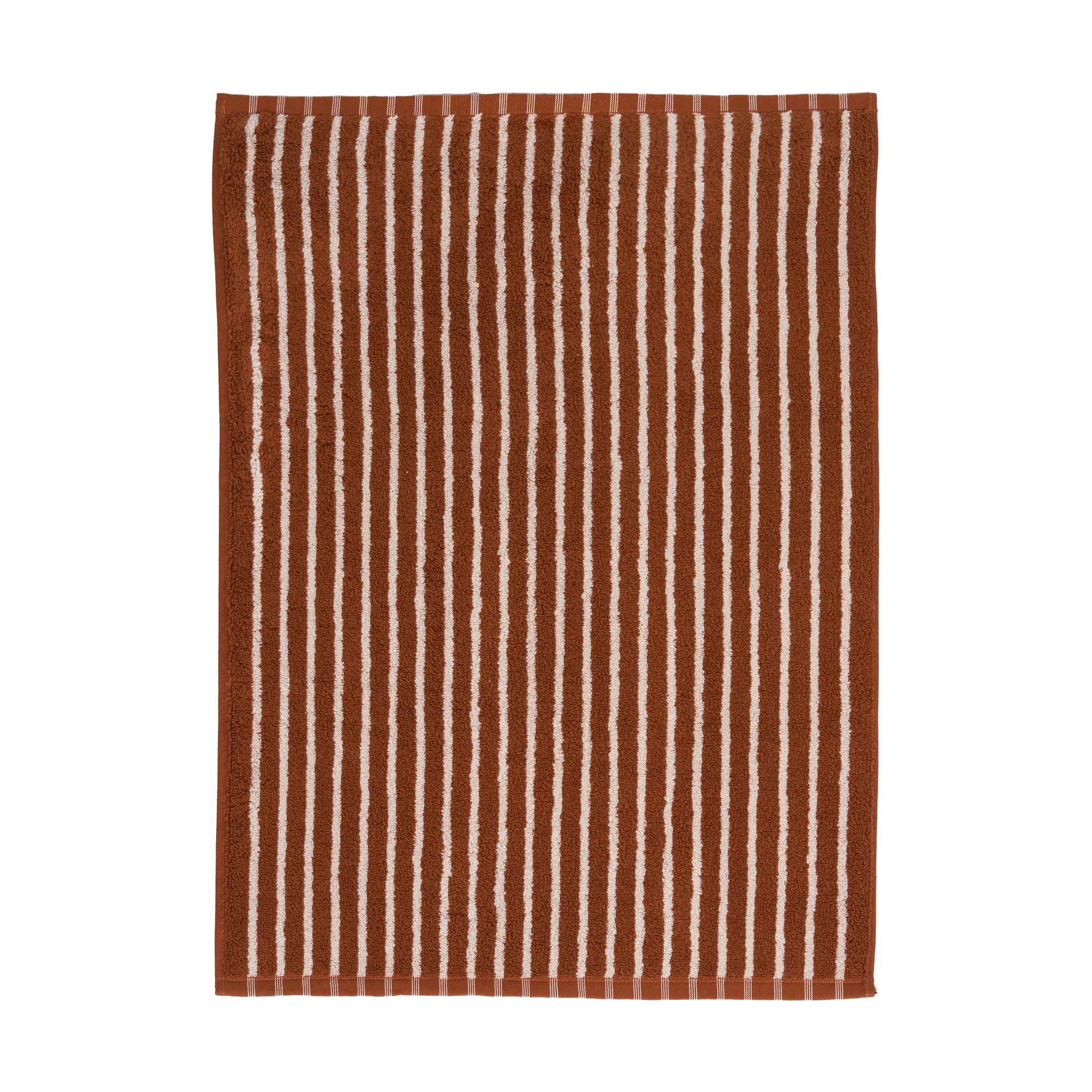 Drift badmat 50x70cm, Bruin-wit Scandi Living