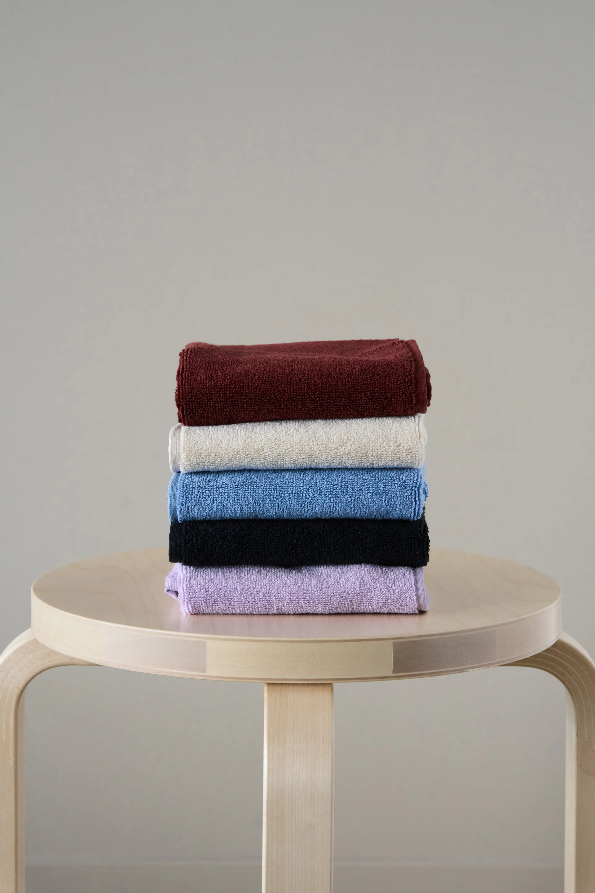 Drift handdoek 30x50 cm, Zwart Scandi Living