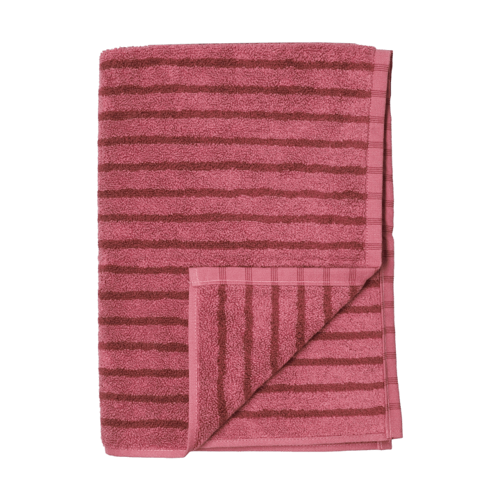 Drift handdoek 50x70 cm - Roze-rood - Scandi Living