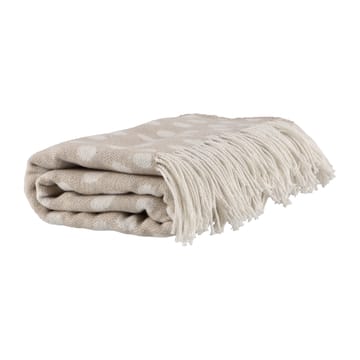 Droplets katoenen plaid 130x185 cm - Beige - Scandi Living