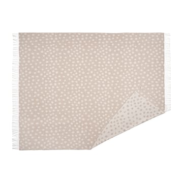 Droplets katoenen plaid 130x185 cm - Beige - Scandi Living