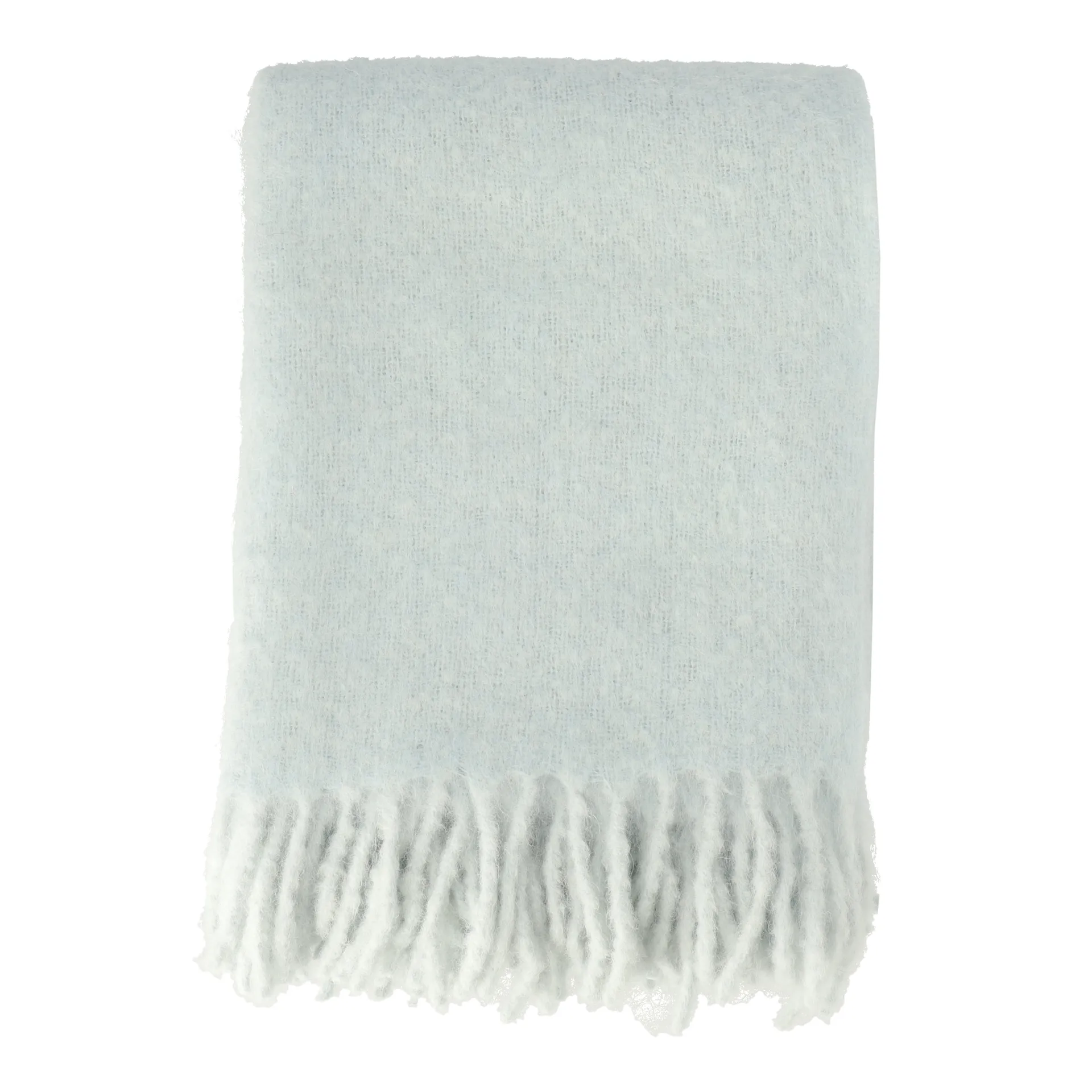 Dune mohair plaid 130x170 cm, Ice blue Scandi Living