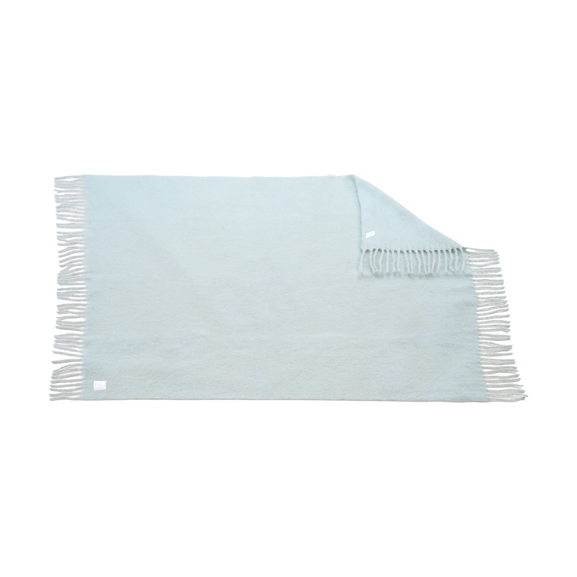 Dune mohair plaid 130x170 cm, Ice blue Scandi Living