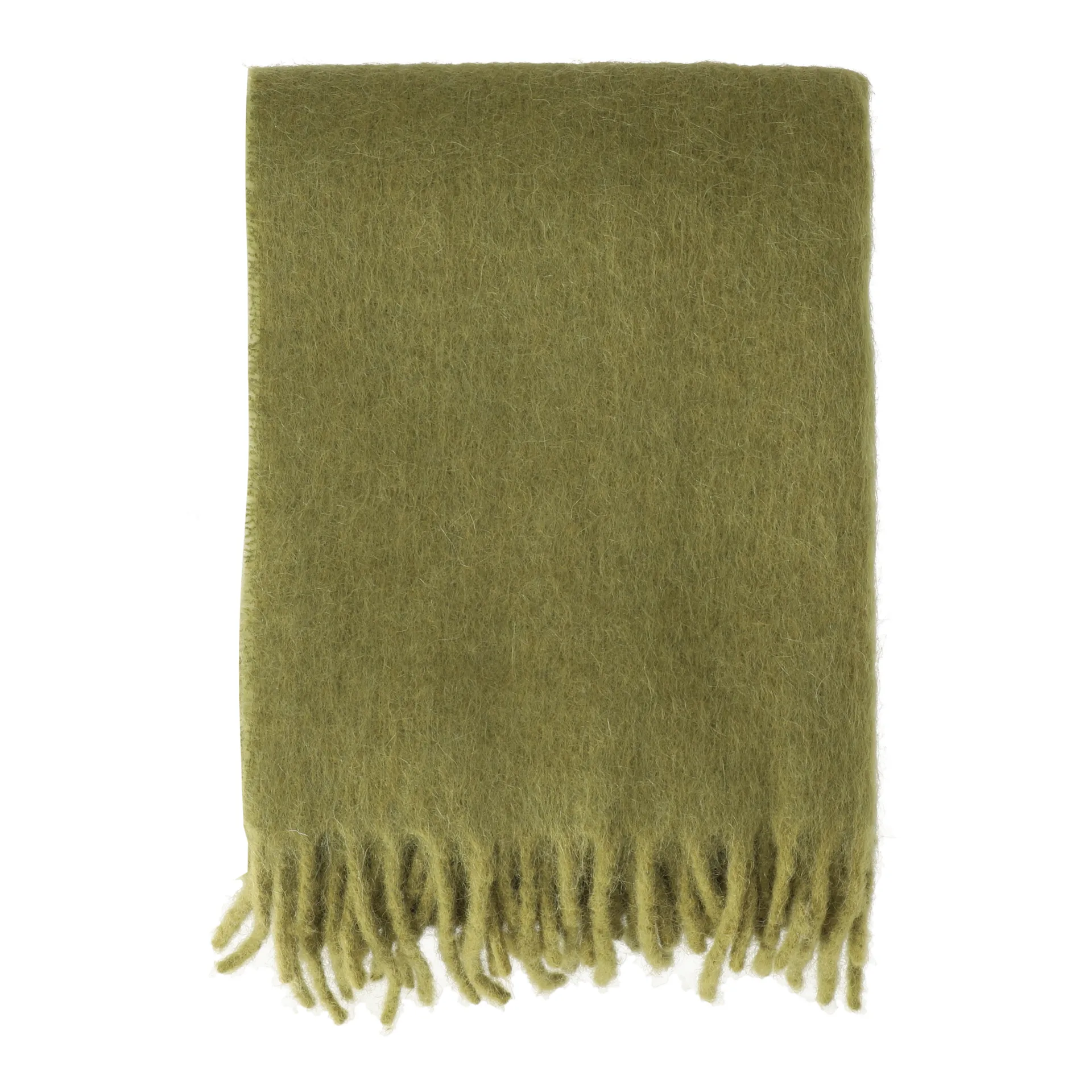 Dune mohair plaid 130x170 cm, Olive Scandi Living