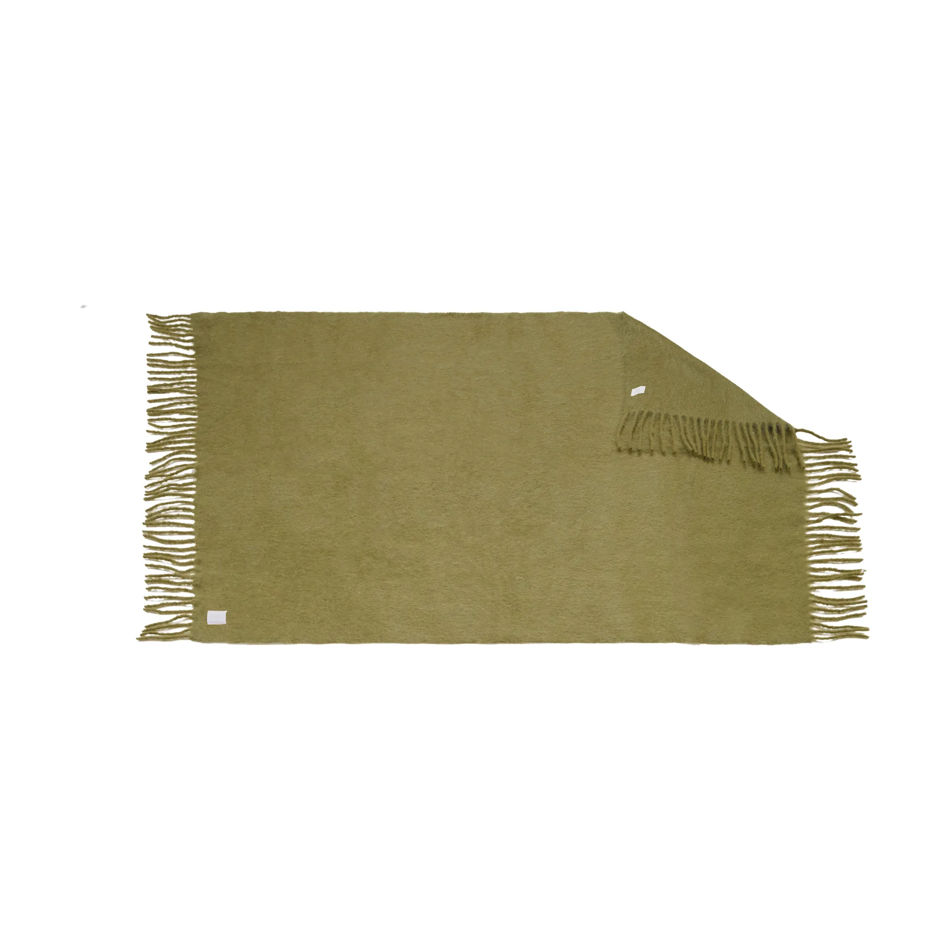 Dune mohair plaid 130x170 cm, Olive Scandi Living