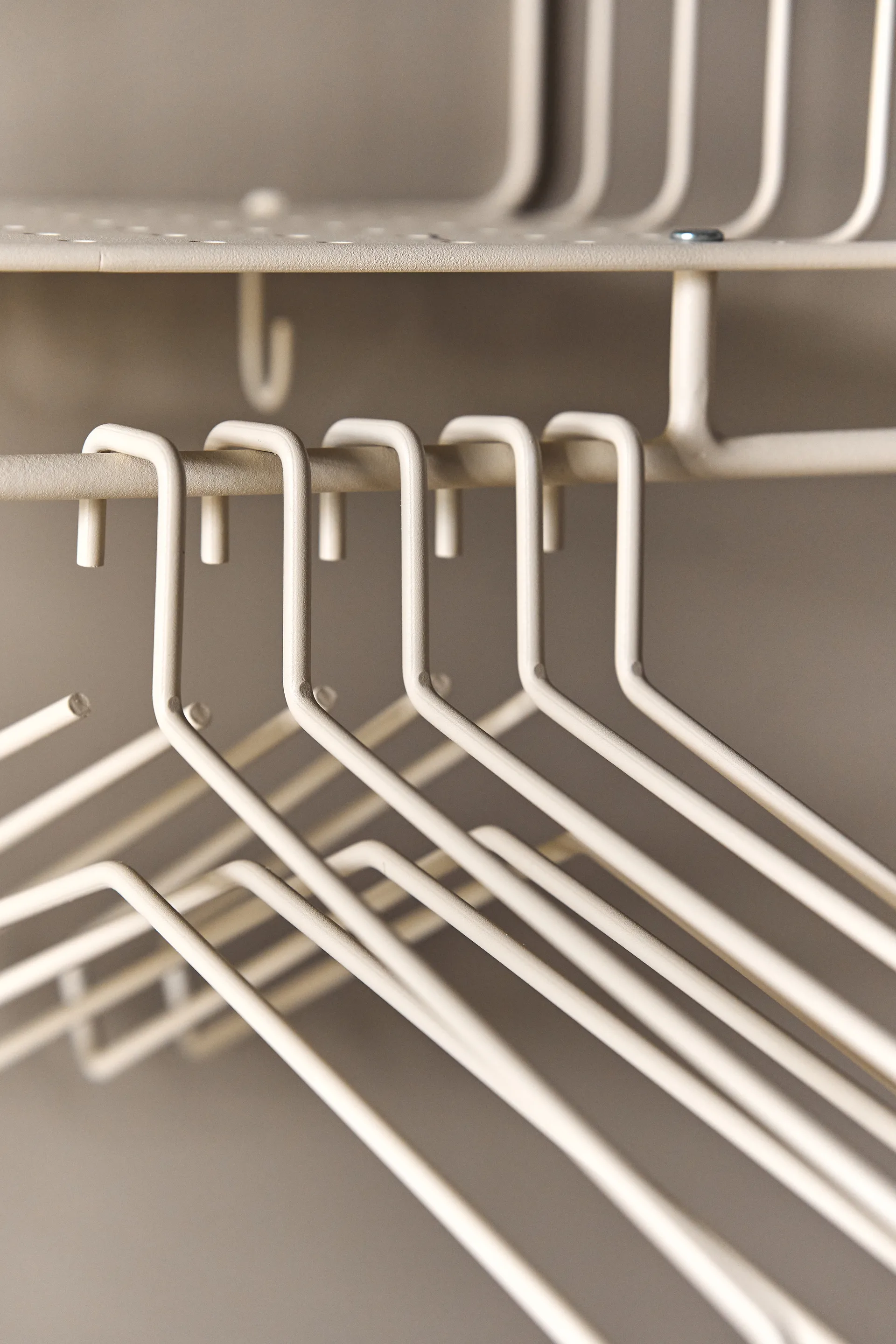 Edge hanger 5-pack, Beige Scandi Living