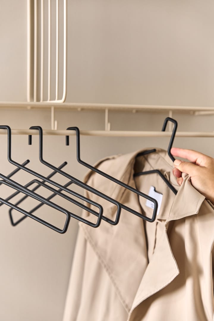 Edge hanger 5-pack, Black Scandi Living