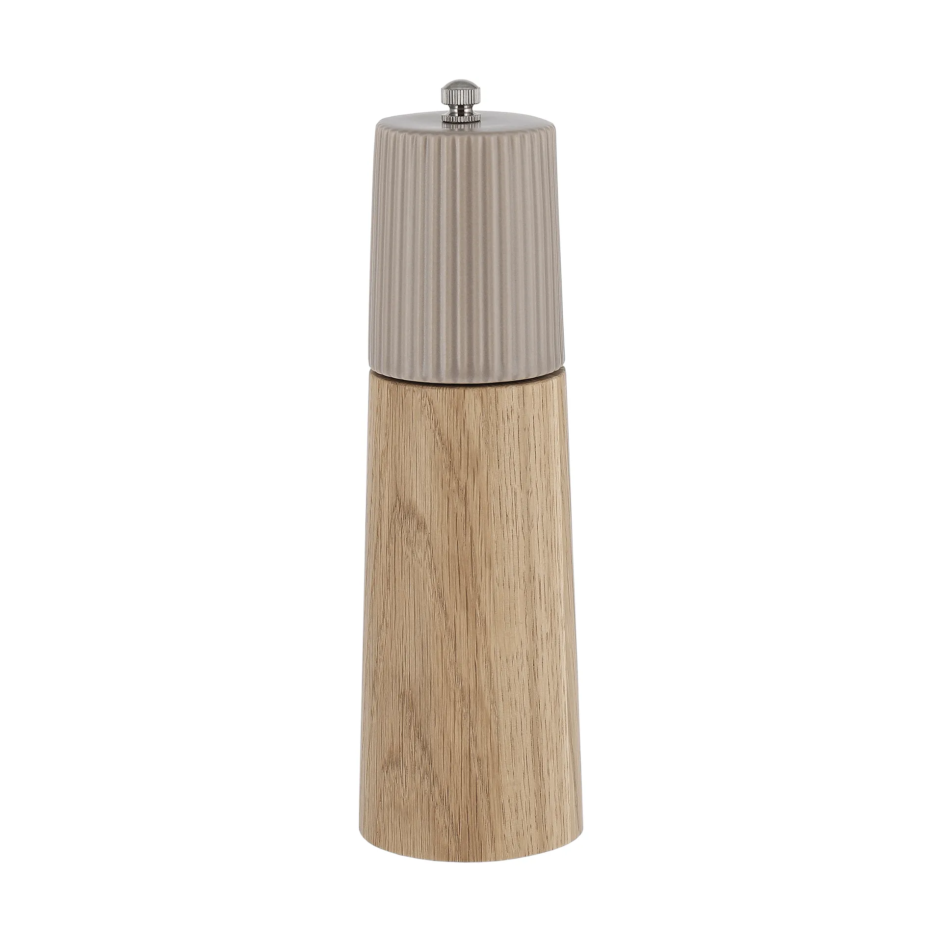Edge kruidenmolen, Taupe, 20 cm Scandi Living