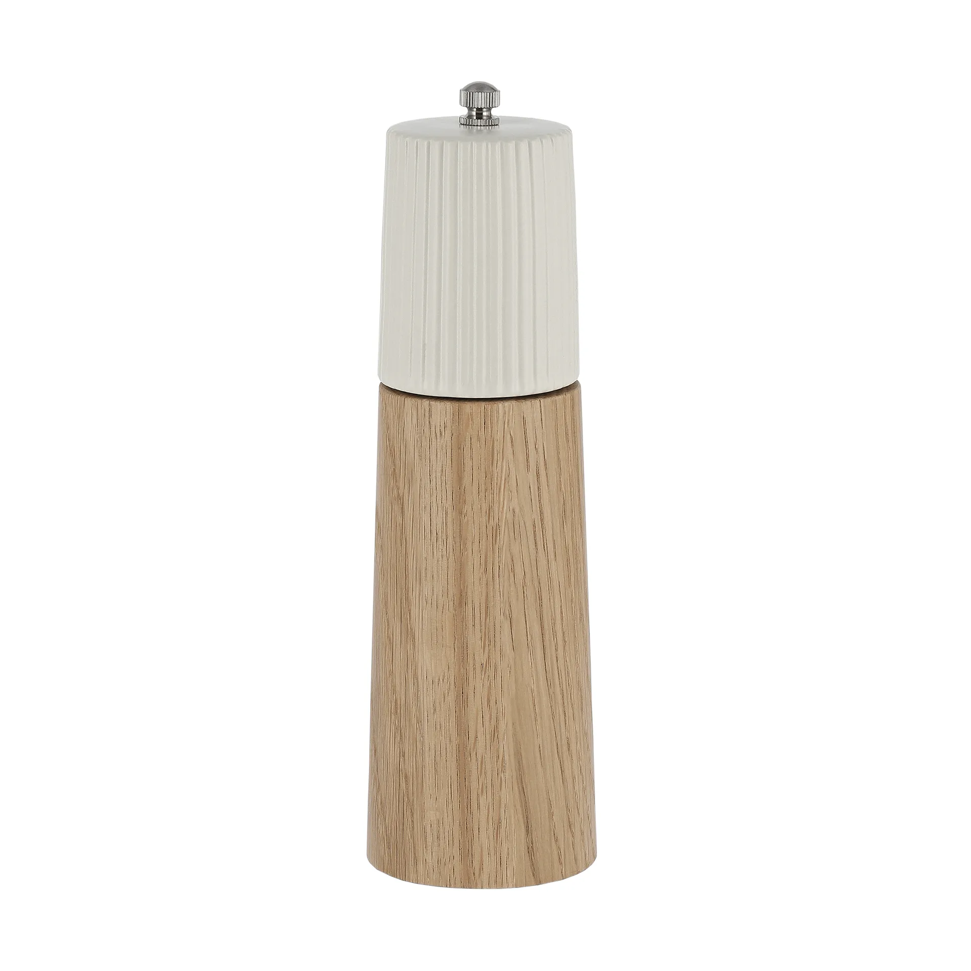 Edge kruidenmolen, Wit, 20 cm Scandi Living