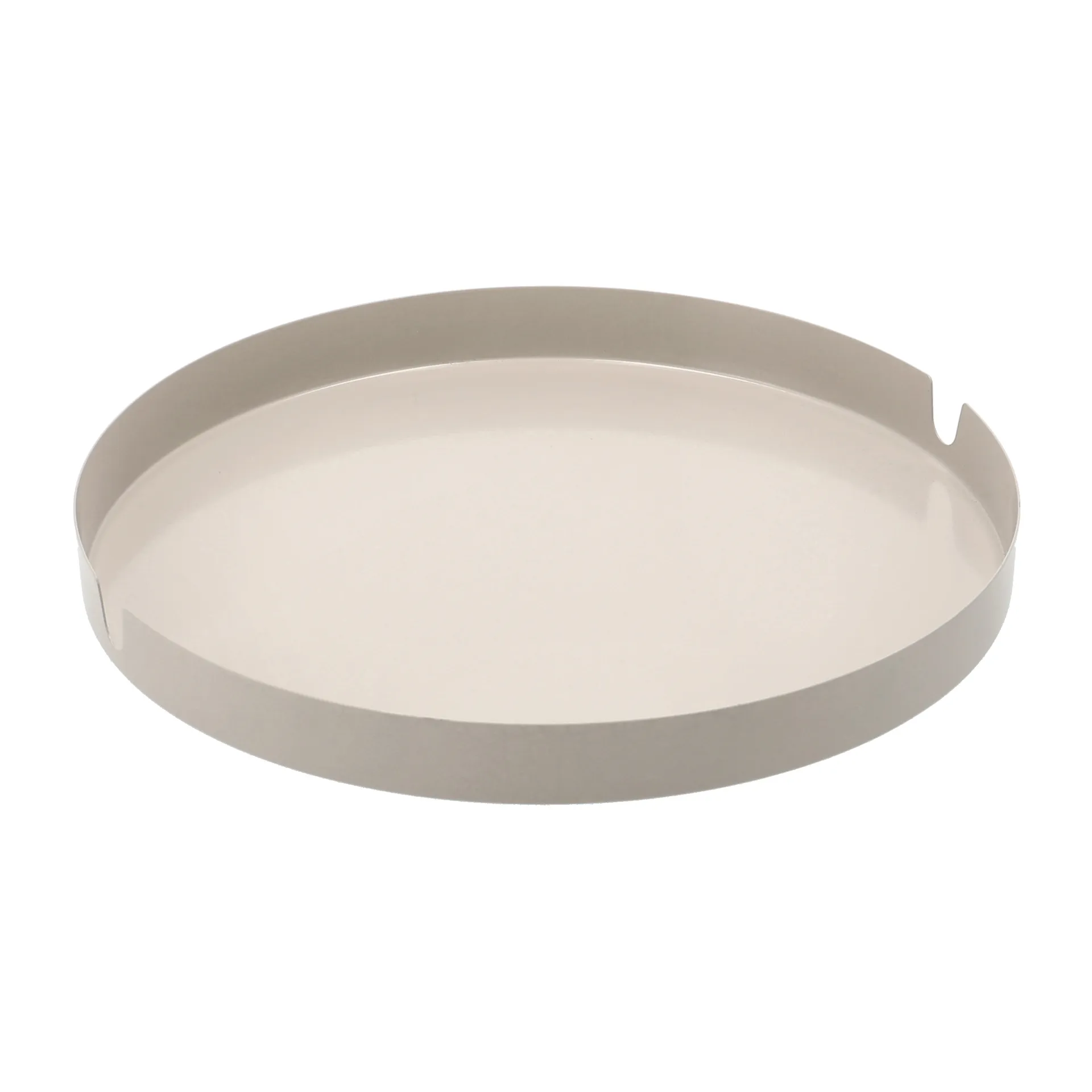 Edgy dienblad Ø30 cm, Greige Scandi Living