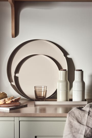 Edgy dienblad Ø30 cm - Greige - Scandi Living