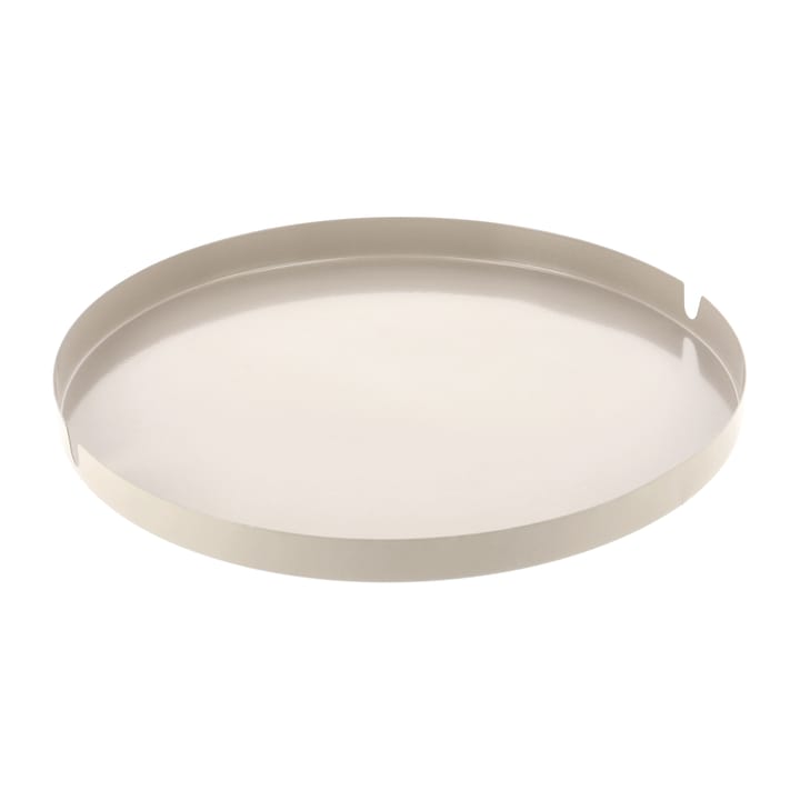Edgy dienblad Ø40 cm - Greige - Scandi Living