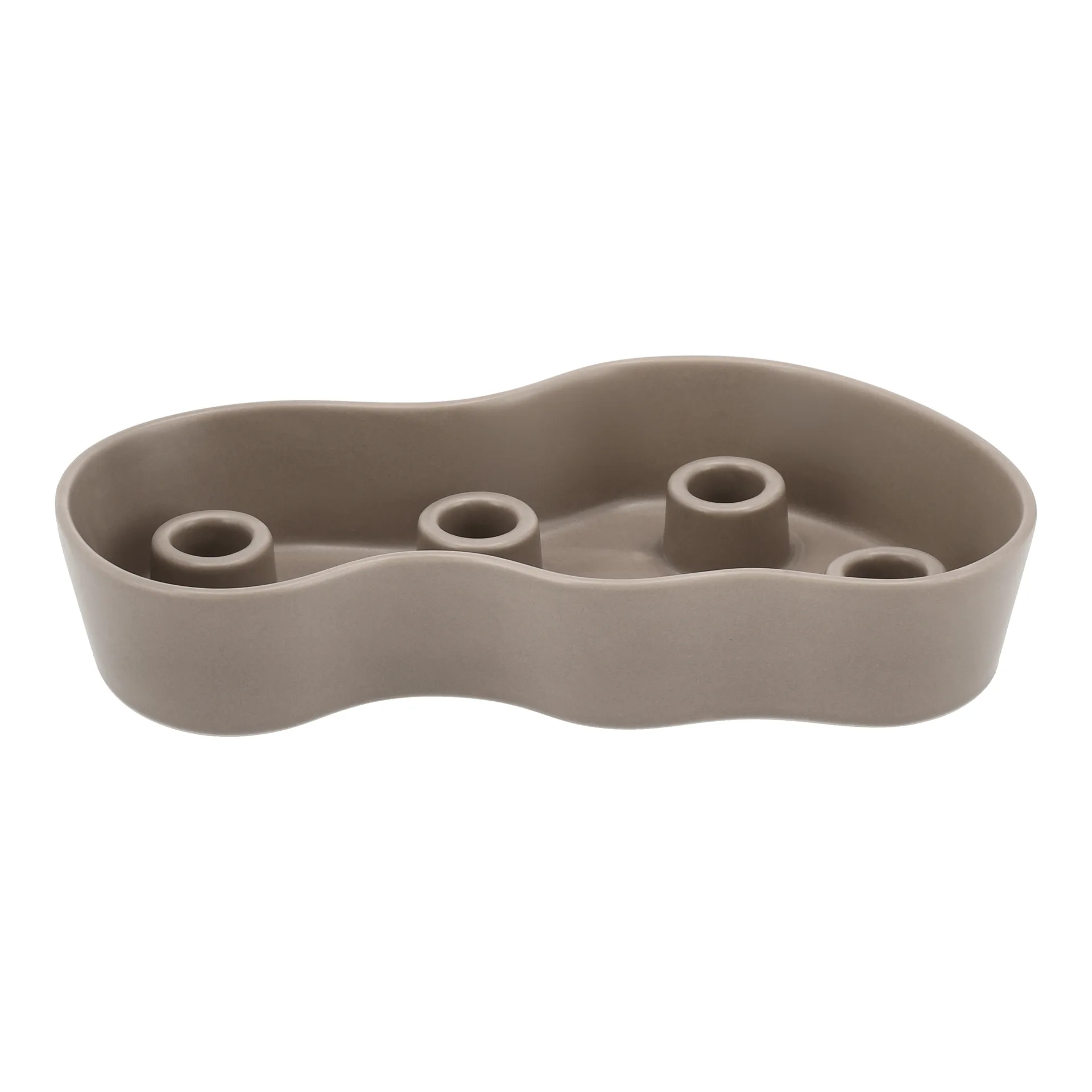 Ember adventskandelaar, Taupe, 15x27,3 cm Scandi Living