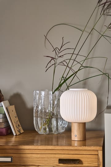 Fair draagbare tafellamp - Matglas-essenhout - Scandi Living