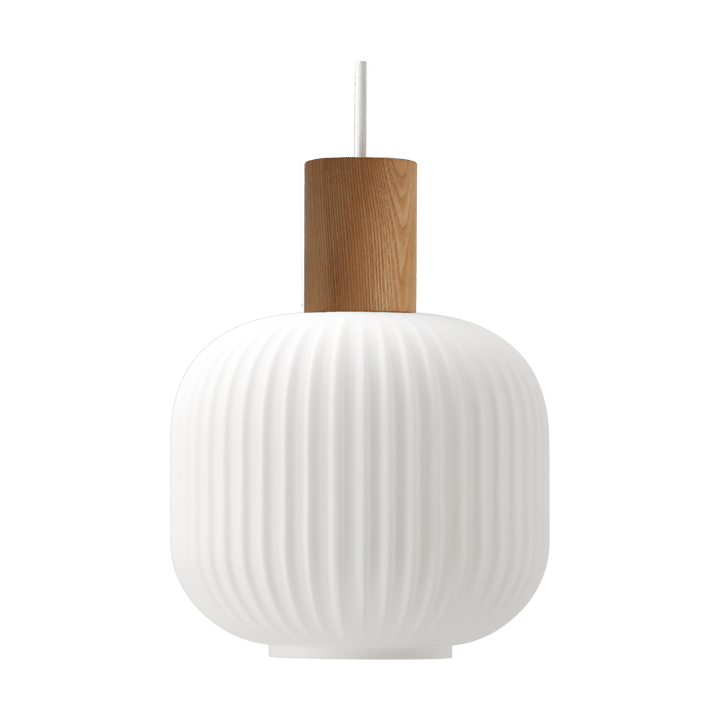 Fair hanglamp Ø20 cm - Matglas-essenhout - Scandi Living