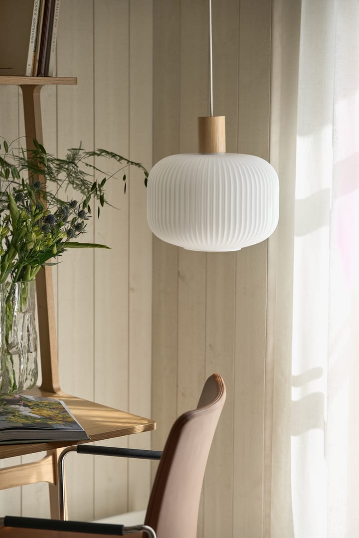 Fair plafondlamp Ø30 cm, Bevroren glas-esp Scandi Living