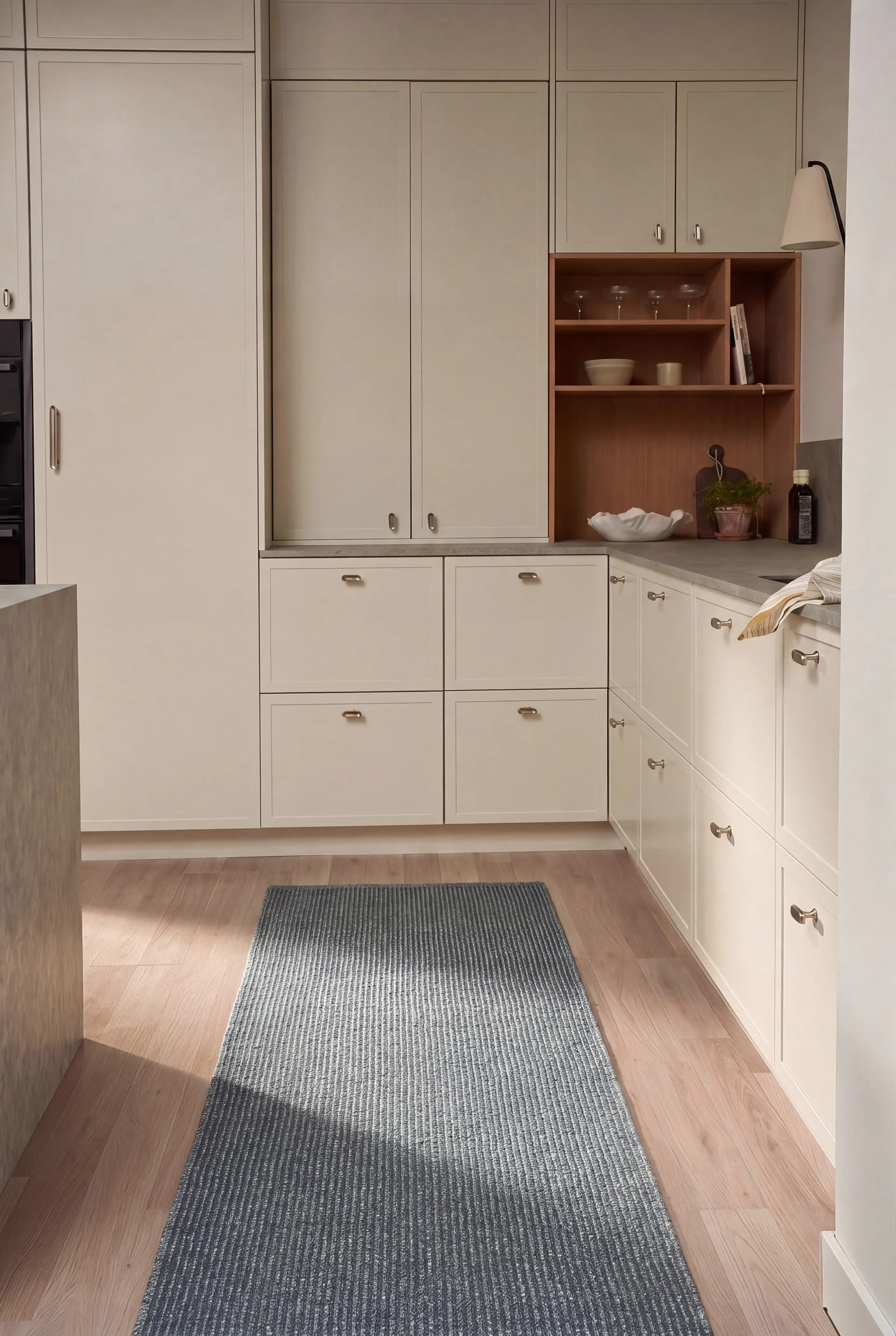 Fallow loper, Blauw, 70x250 cm Scandi Living