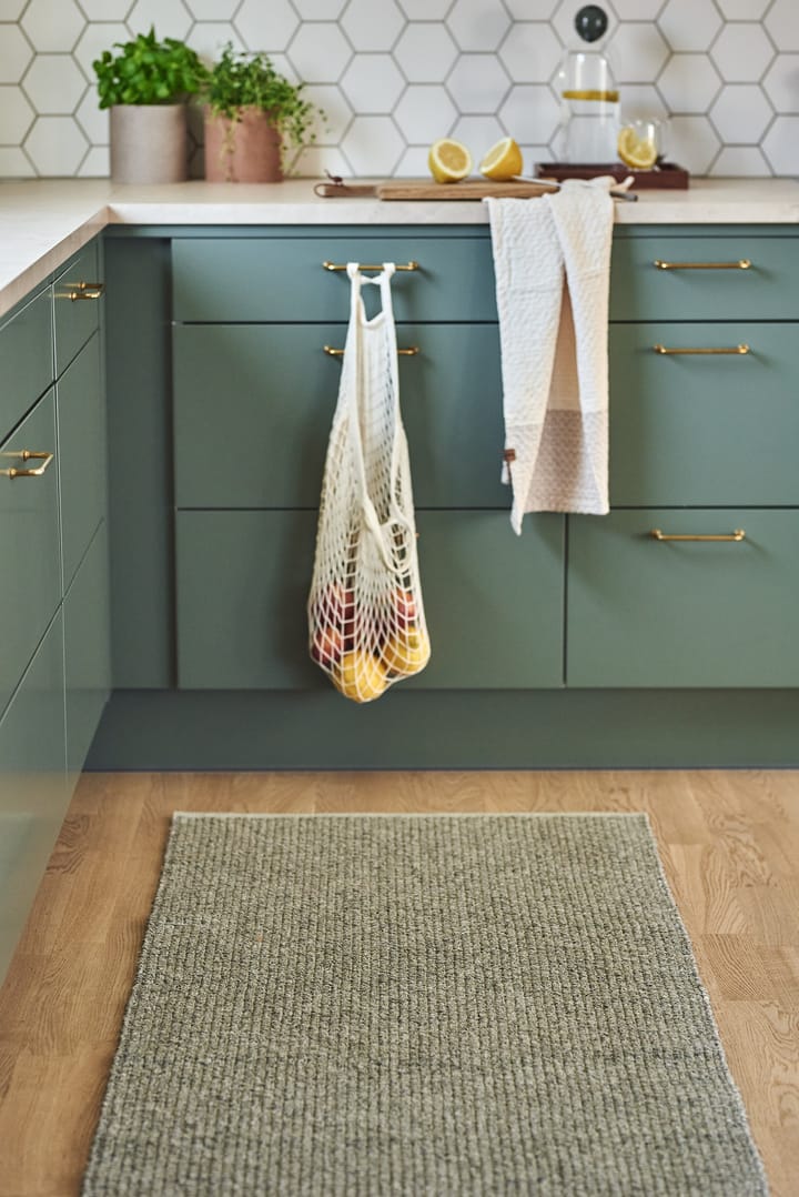 Fallow vloerkleed dusty green, 70x250cm Scandi Living
