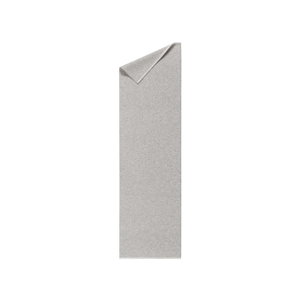 Scandi Living Fallow vloerkleed greige 70x250cm | Scandinavisch Interieur | Geweven katoenen vloerkleden | Beige