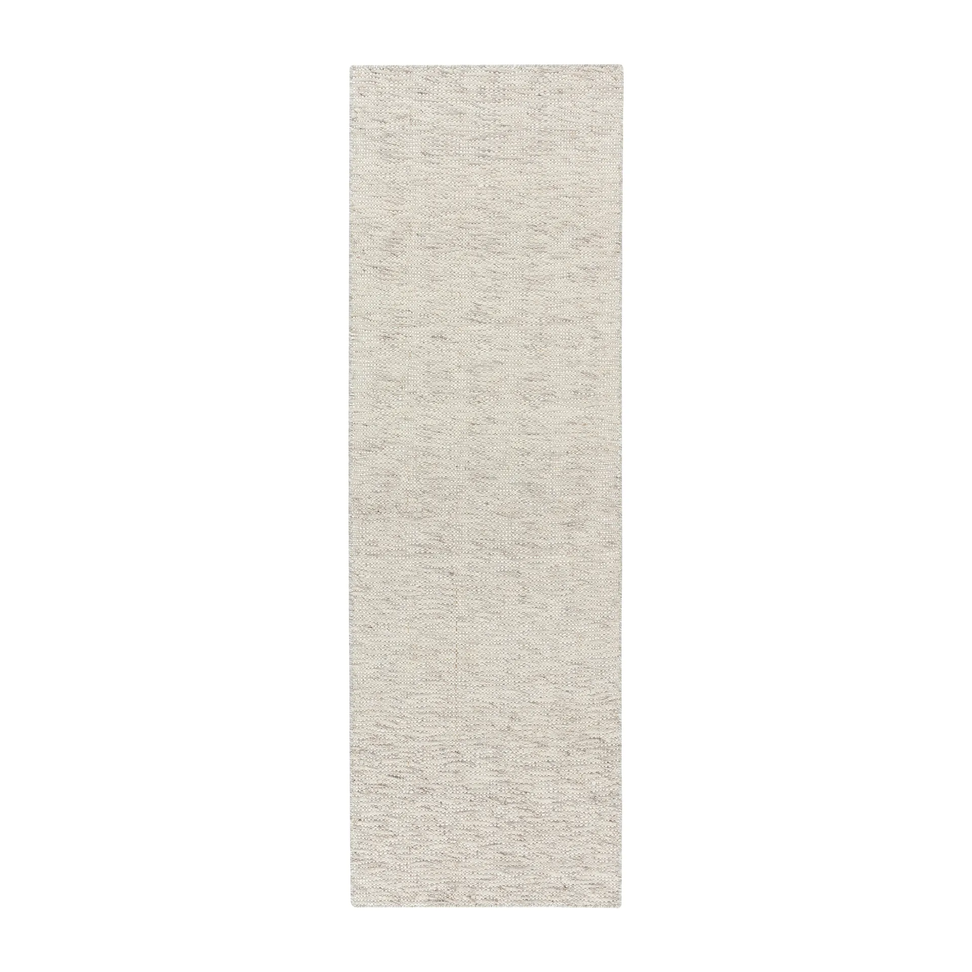 Fawn wollen vloerkleed wit, 80x240 cm Scandi Living