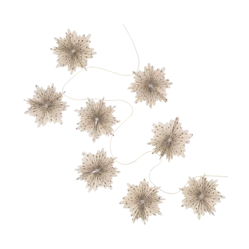 Festive girlang 3 M - Rood gestippeld - Scandi Living