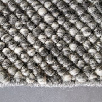 Flock vloerkleed donkergrijs - 200x300 cm - Scandi Living