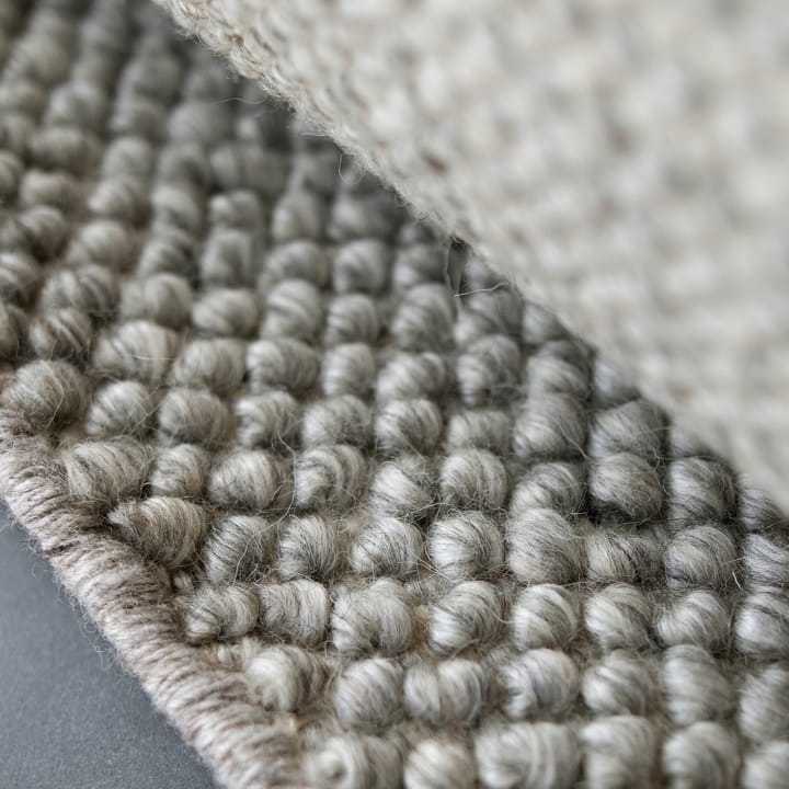 Flock vloerkleed natuurgrijs, 170x240 cm Scandi Living