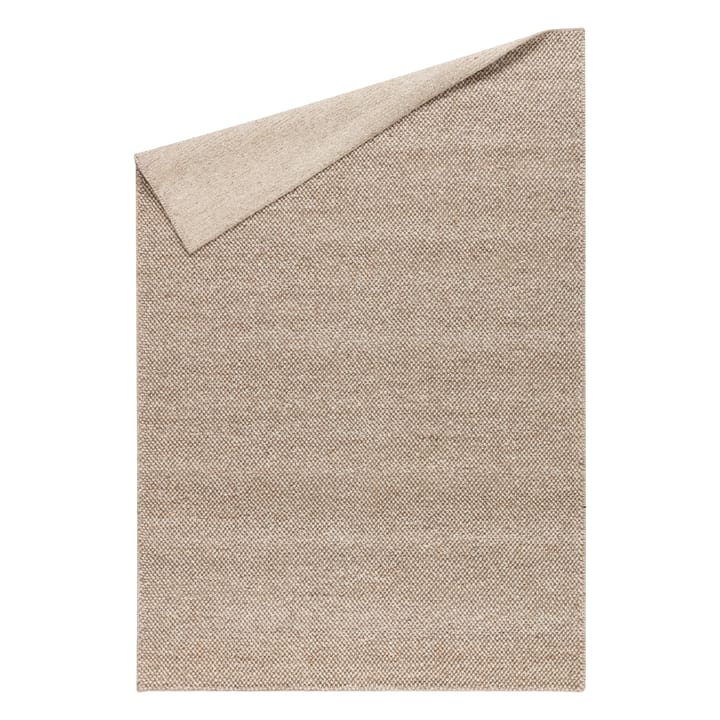 Flock wollen vloerkleed beige - 170x240 cm - Scandi Living