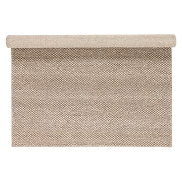 Flock wollen vloerkleed beige - 200x300 cm - Scandi Living