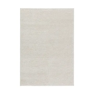Flock wollen vloerkleed natuurwit - 300x400 cm - Scandi Living