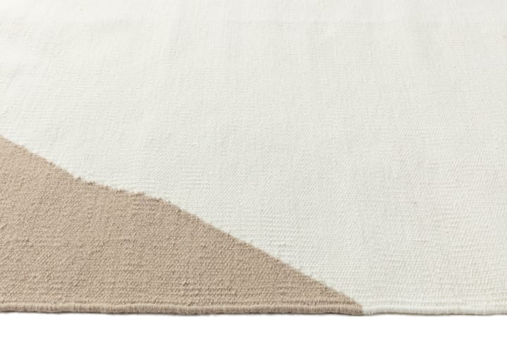 Flow kelim vloerkleed wit-beige, 170x240 cm Scandi Living