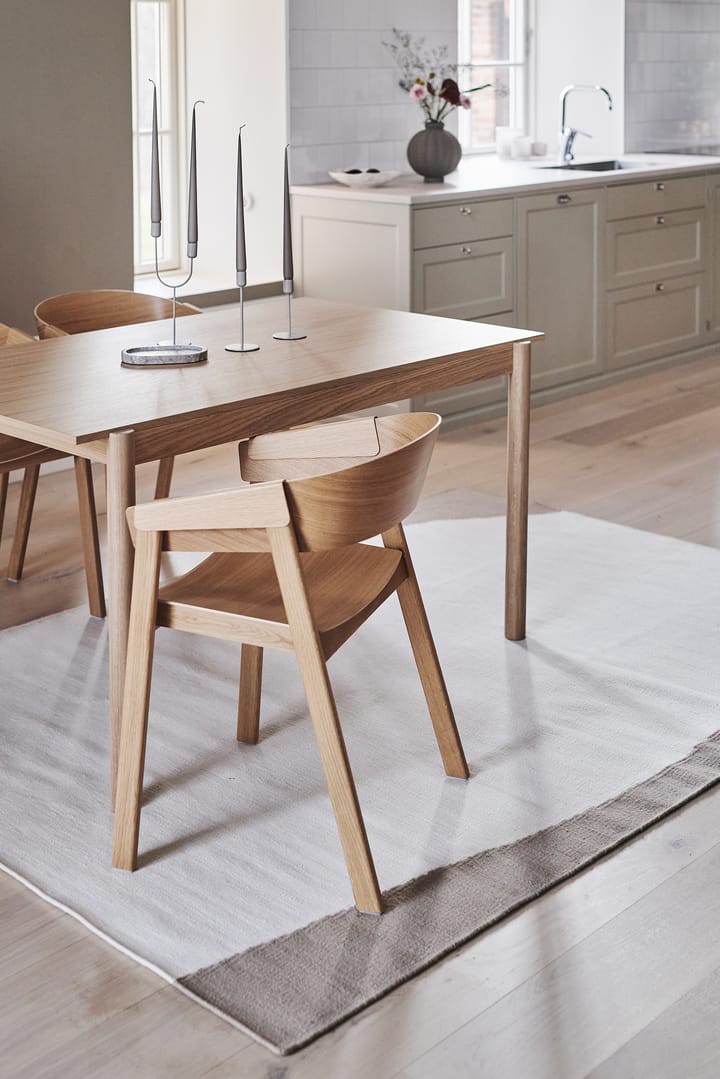 Flow kelim vloerkleed wit-beige, 170x240 cm Scandi Living