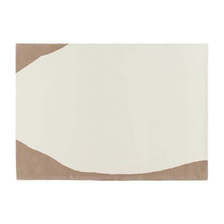 Flow wollen vloerkleed wit-beige - 170x240 cm - Scandi Living