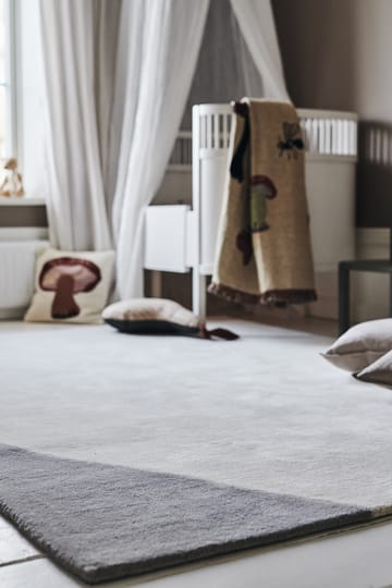 Flow wollen vloerkleed wit-grijs - 170x240 cm - Scandi Living