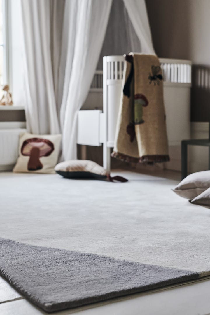 Flow wollen vloerkleed wit-grijs, 170x240 cm Scandi Living