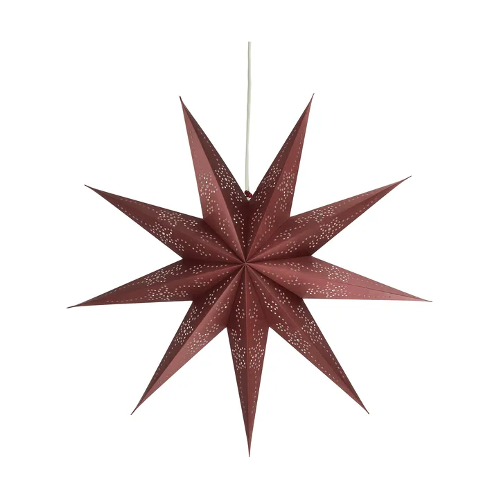 Folk adventster - Burgundy, Ø45 cm - Scandi Living
