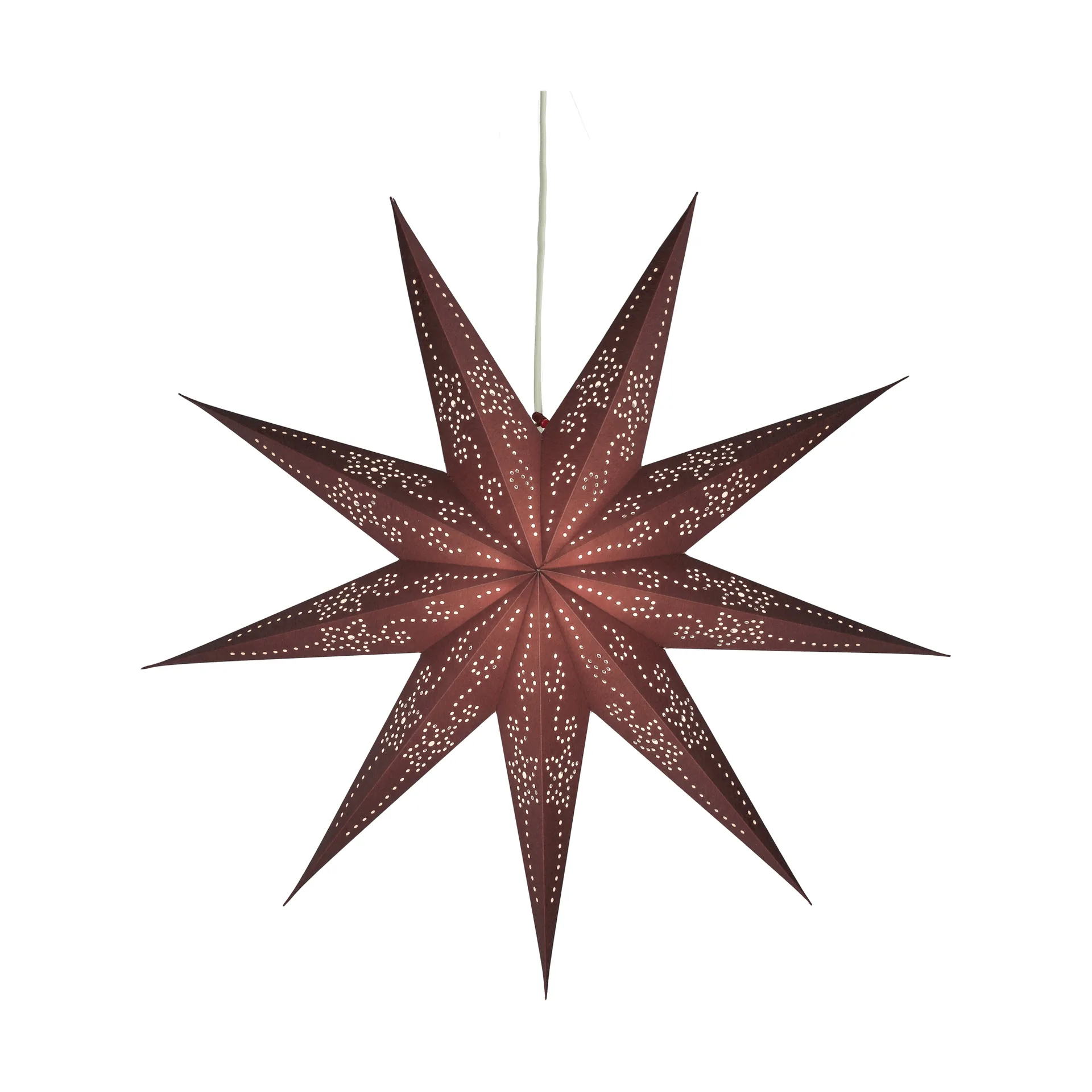 Folk adventster, Burgundy, Ø60 cm Scandi Living