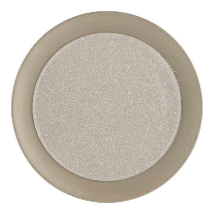 Fossil bordje Ø21 cm - Beige - Scandi Living