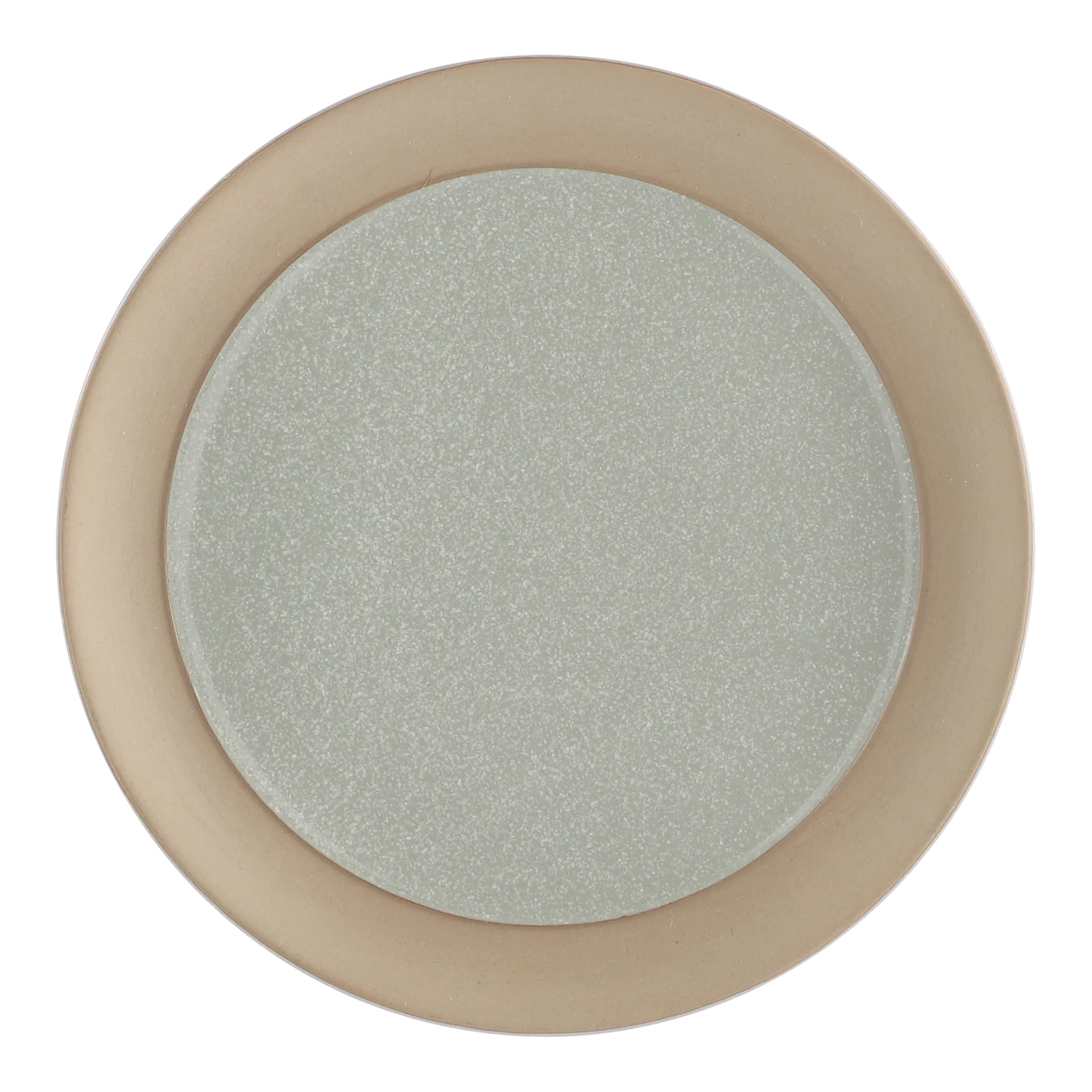 Fossil bordje Ø21 cm, Groen Scandi Living