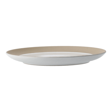 Fossil bordje Ø21 cm - Wit - Scandi Living