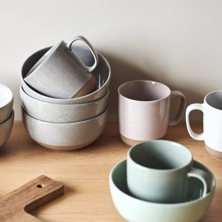 Fossil mok 35 cl, grijs Scandi Living