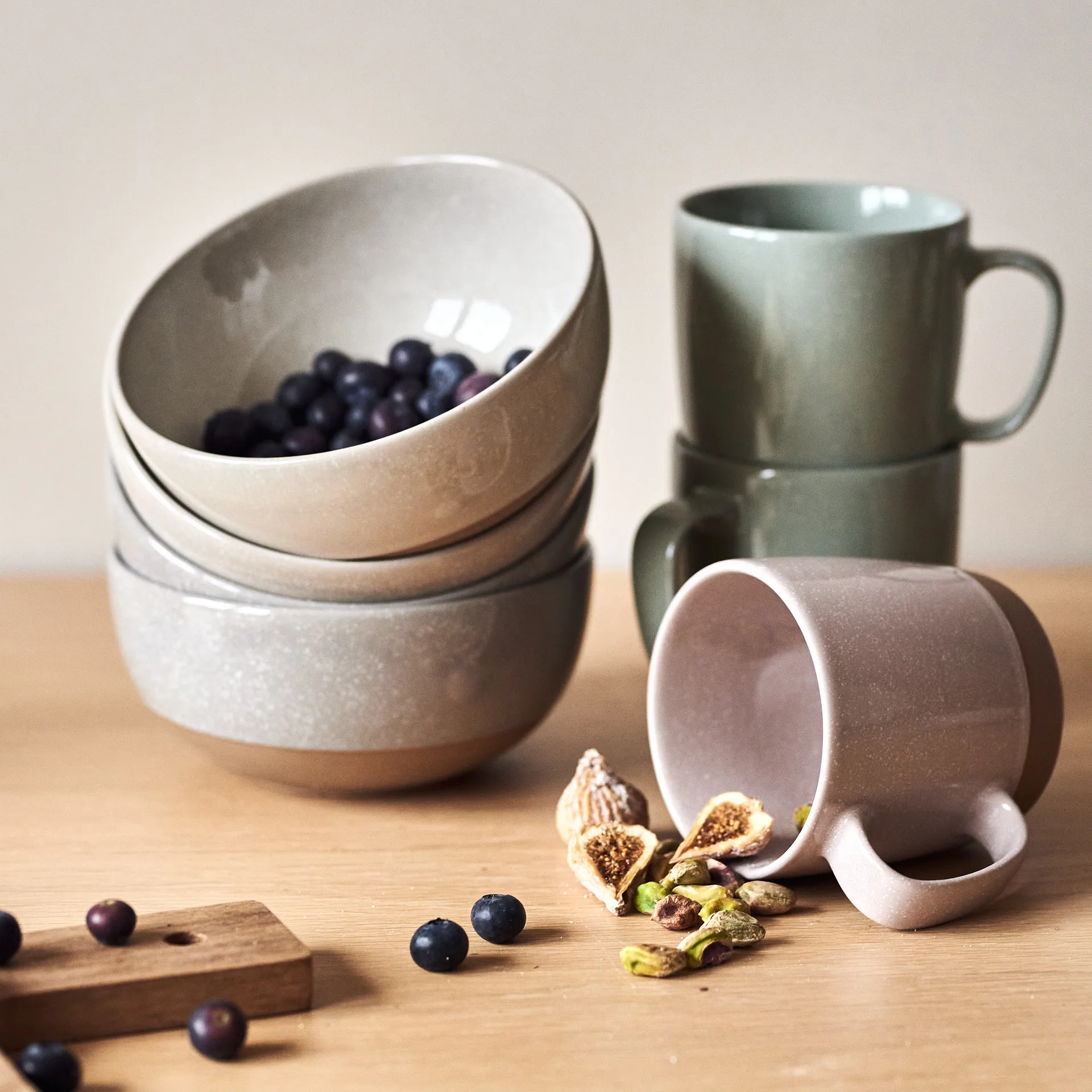 Fossil mok 35 cl, roze Scandi Living