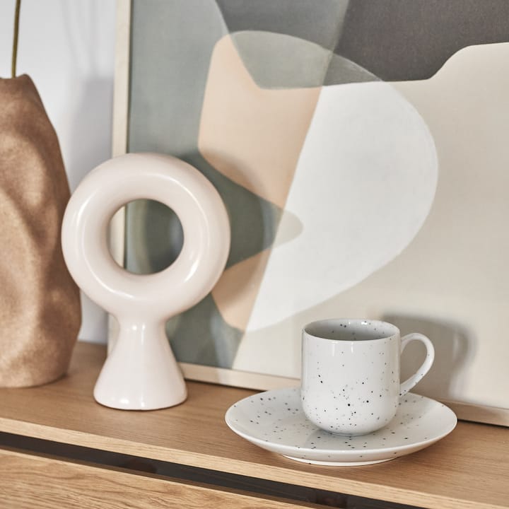 Freckle klein bord Ø20 cm, Wit Scandi Living