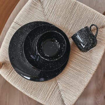 Freckle klein bord Ø20 cm - Zwart - Scandi Living