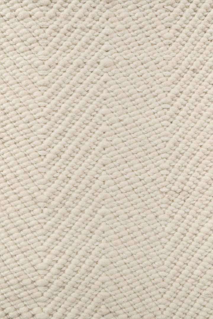 Furrow vloerkleed natuurwit, 80x240 cm Scandi Living