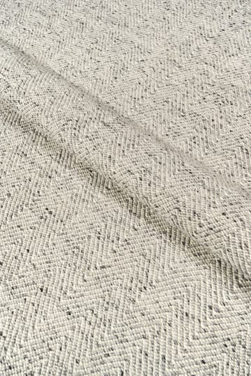 Furrow vloerkleed natuurwit/grijs - 80x240 cm - Scandi Living