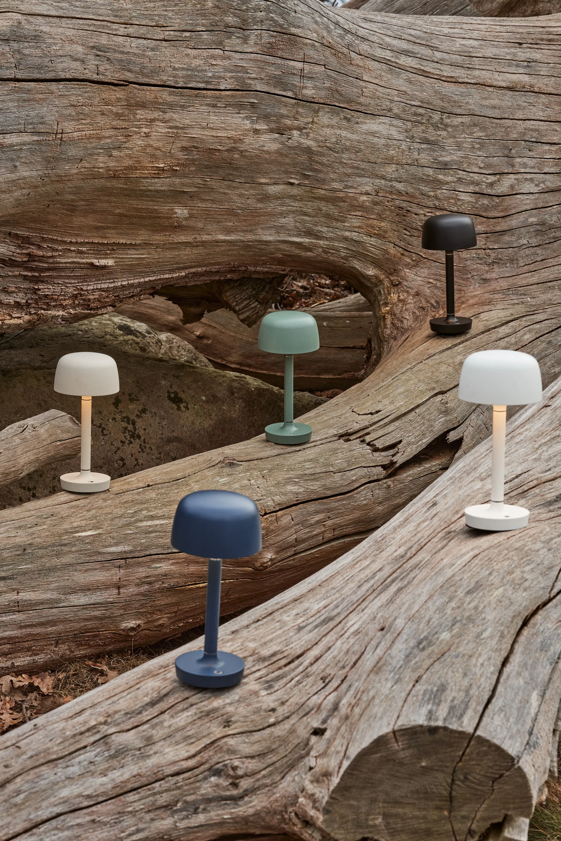 Halo draagbare tafellamp 25,5 cm, Green Scandi Living