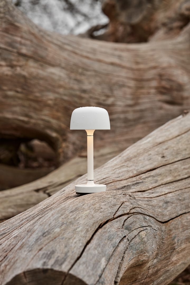 Halo draagbare tafellamp 25,5 cm, White Scandi Living